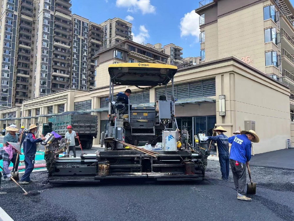 道路瀝青鋪裝工程展示
